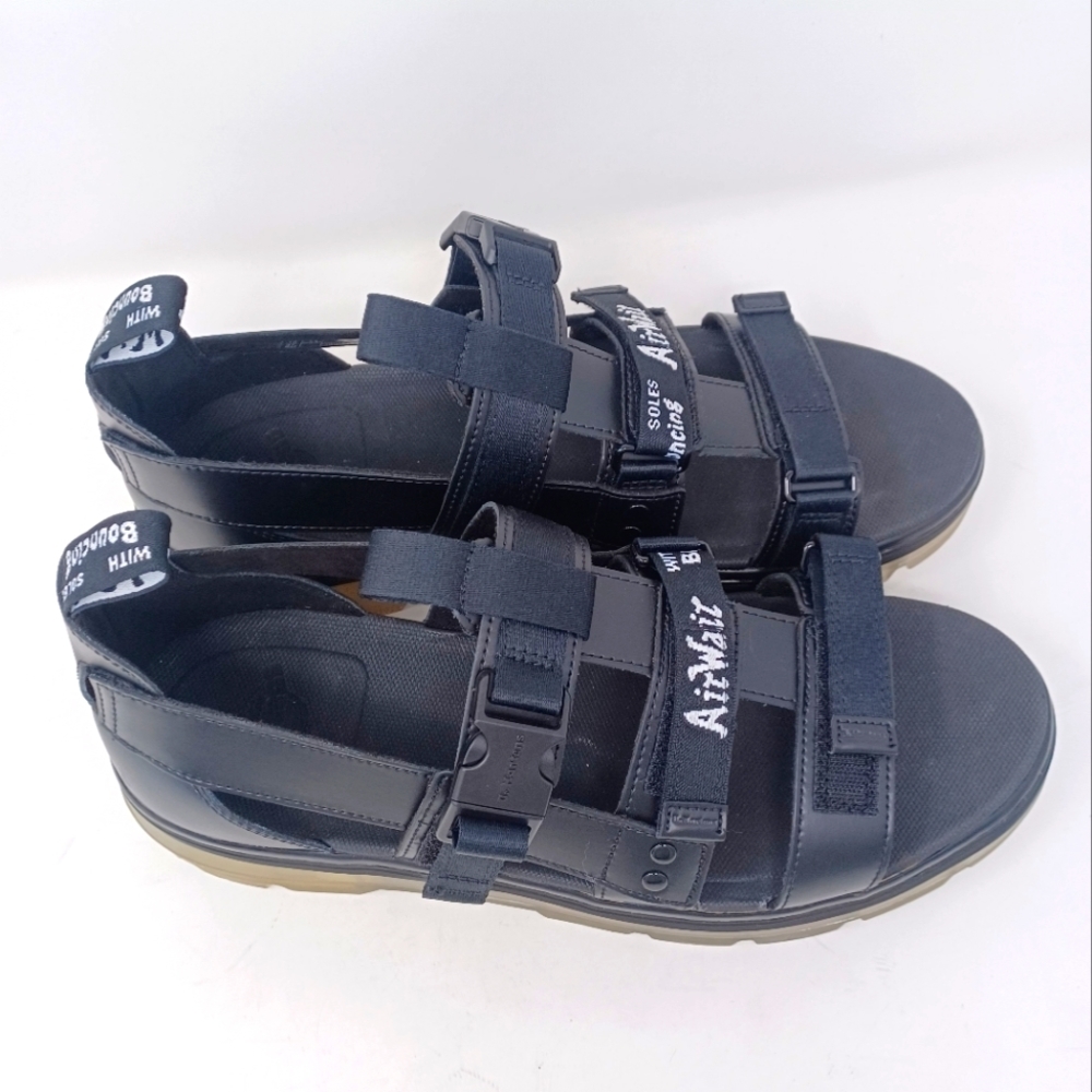 DE. Marten's Pearson Translucent sole Chunky Lug Strappy Sandals - Picture 4 of 11